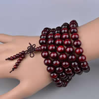 108 Mala Beads, Sandalwood, natural, Buddhist jewelry &  