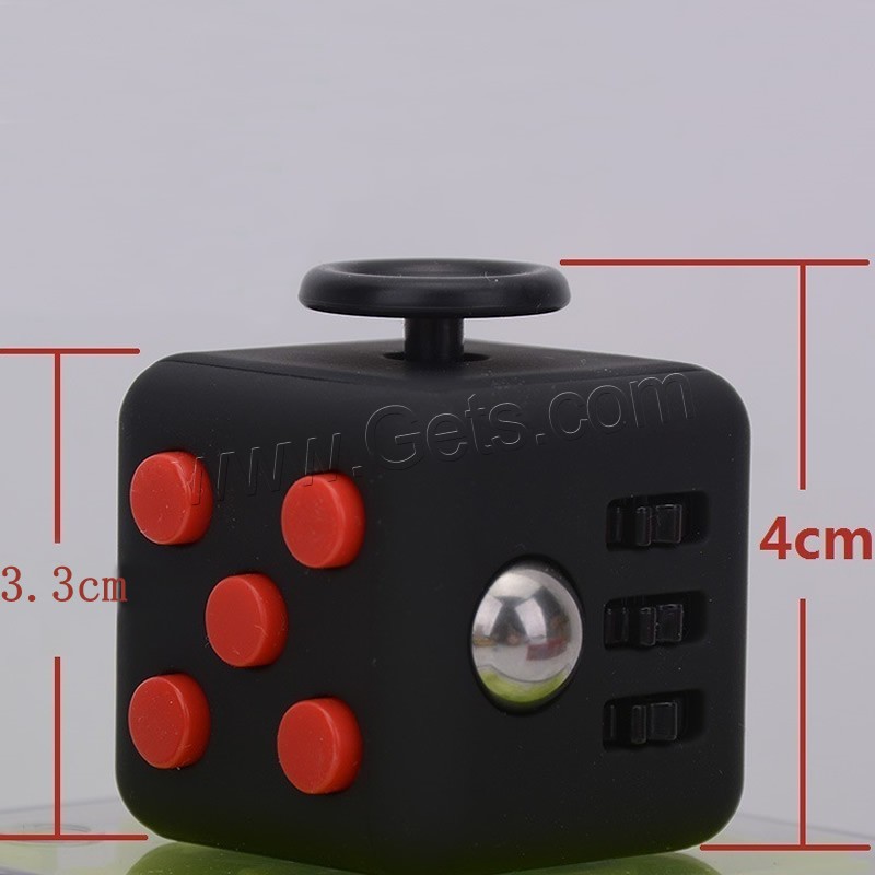 ABS Kunststoff Fidget Cube, verschiedene Stile für Wahl, keine, 40mm, 33mm, verkauft von PC
