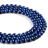 Synthetic Lapis Lazuli Bead, Round Approx 1mm Approx 15 Inch 