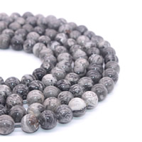Map Stone Beads, Round Approx 1mm Approx 15 Inch 