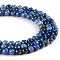 Sodalite Beads, Round Approx 1mm Approx 15 Inch 