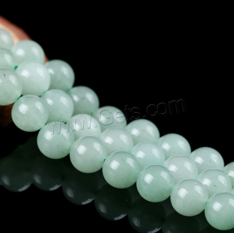 Green Aventurine Bead, with Impression Jasper, Round, different size for choice, Hole:Approx 1mm, Length:Approx 15 Inch, Sold By Strand