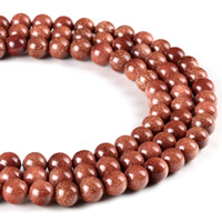 Goldstone Beads, Round, synthetic Approx 1mm Approx 15 Inch 