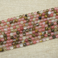 Wassermelone Perle, rund, synthetisch, verschiedene Größen vorhanden, Länge:ca. 15 ZollInch, verkauft von Strang