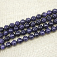 Blue Goldstone Beads, Round, synthetic Approx 15 Inch 
