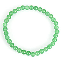 Bracelets Aventurine, aventurine vert, Rond, bracelet perlé & normes différentes pour le choix, Vendu par brin