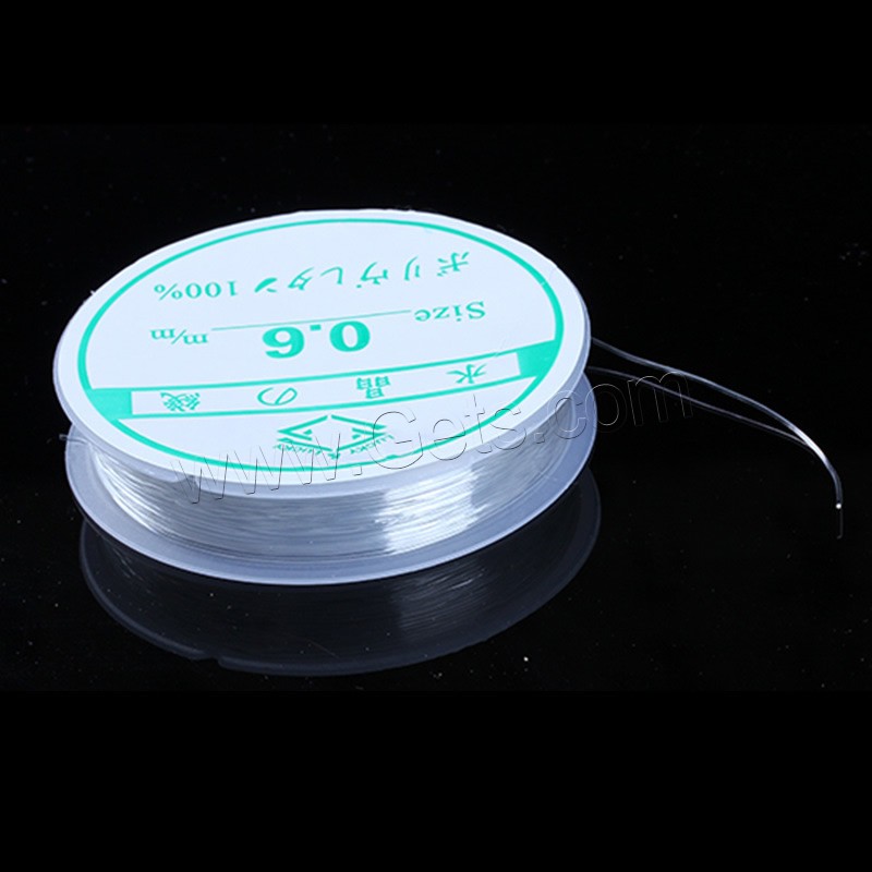 Crystal Thread, with plastic spool, elastic & different size for choice, Sold By Spool