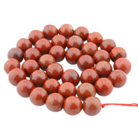Red Jasper Bead, Round, natural Approx 1mm Approx 15 Inch 