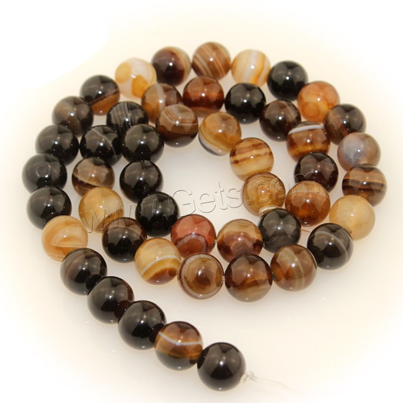 Lace Agate Beads, Round, different size for choice, more colors for choice, Hole:Approx 1mm, Length:Approx 15 Inch, Sold By Strand