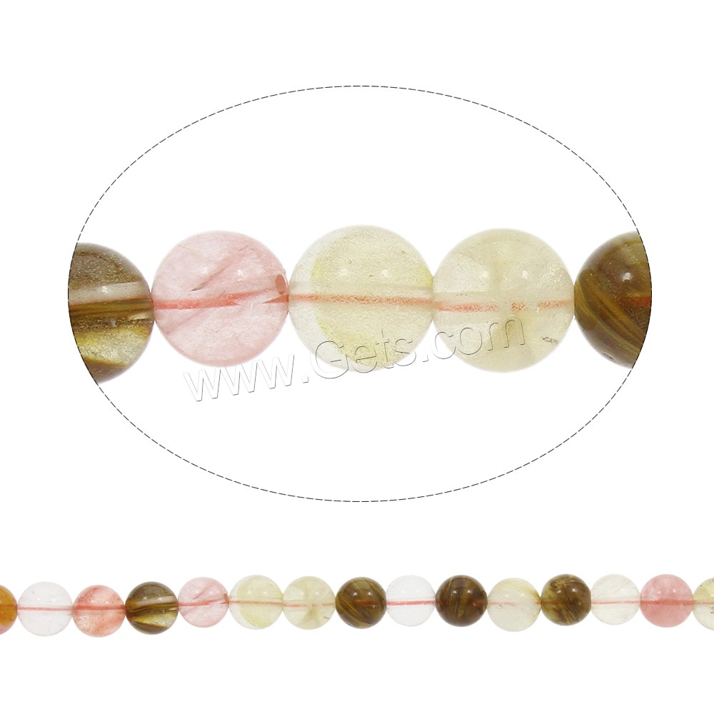 perles de melon , pastèque, Rond, normes différentes pour le choix, Trou:Environ 1mm, Longueur:Environ 15 pouce, Vendu par brin