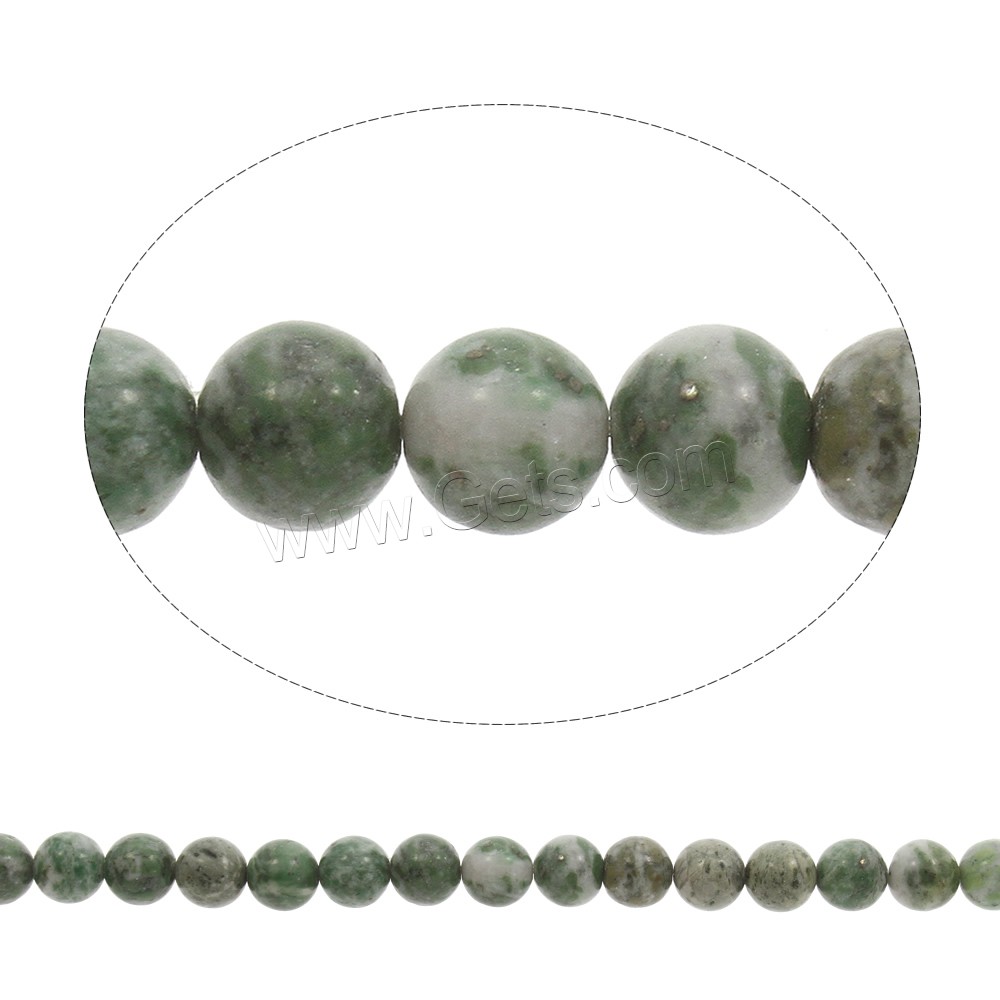 Jade Qinghai Bead, Round, different size for choice, Hole:Approx 1mm, Length:Approx 15 Inch, Sold By Strand