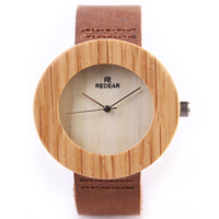 Redear® Women Jewelry Watch, Cowhide, with Maple & Glass & Stainless Steel, natural & adjustable & for woman Approx 7.5 Inch 