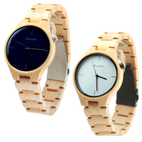 Redear® Women Jewelry Watch, Maple, with Glass & Stainless Steel, plated, natural & for woman Approx 7.5 Inch 