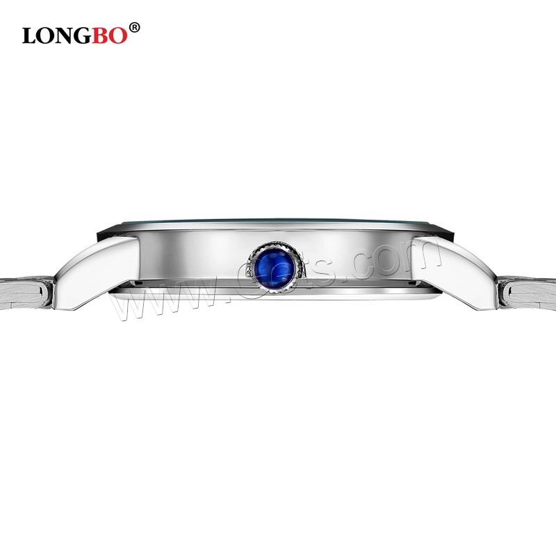 Мужские ювелирные часы LONGBO®, нержавеющая сталь, с Стеклянный & цинковый сплав, Платиновое покрытие платиновым цвет, разные стили для выбора, Много цветов для выбора, продается PC