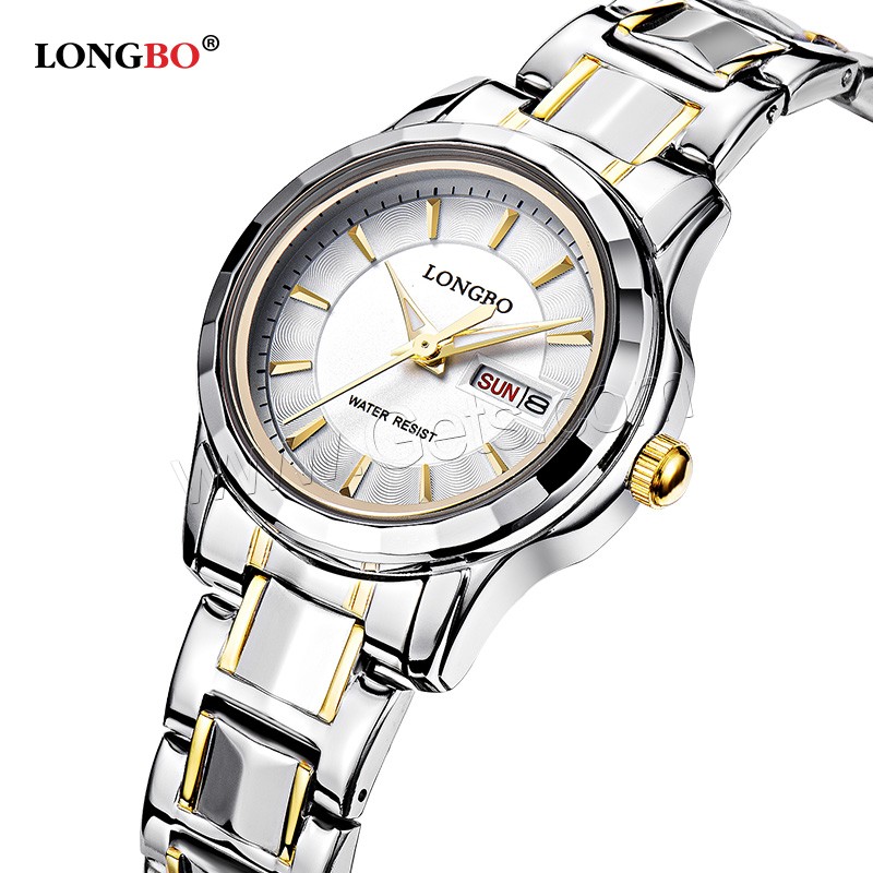Мужские ювелирные часы LONGBO®, нержавеющая сталь, с Стеклянный & цинковый сплав, Другое покрытие, разные стили для выбора, Много цветов для выбора, продается PC