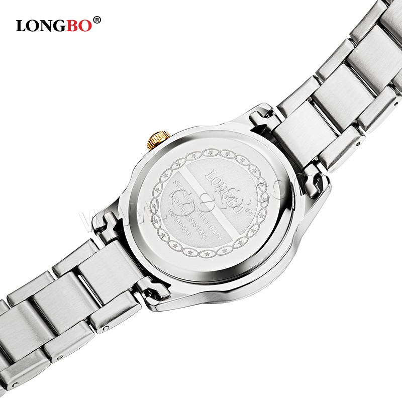 Мужские ювелирные часы LONGBO®, нержавеющая сталь, с Стеклянный & цинковый сплав, Другое покрытие, разные стили для выбора, Много цветов для выбора, продается PC