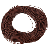 Cowhide Leather Cord, Full Grain Cowhide Leather 1mm 