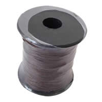 Waxed Cotton Cord, with plastic spool 1mm [