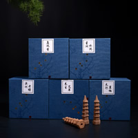 сандаловое дерево Ладан обратного потока, Различные ароматы для выбора, 70mm, Приблизительно 20ПК/Box, продается Box