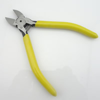 Side Cutter, Stainless Steel, with Plastic, original color, 125mm 