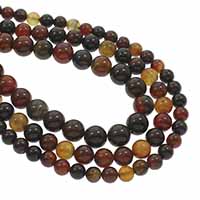 Natural Miracle Agate Beads, Round Approx 1mm Approx 15.5 Inch 