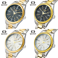 Gucamel® Unisex Jewelry Watch, Stainless Steel, with zinc alloy dial & Glass, Chinese movement, plated 
