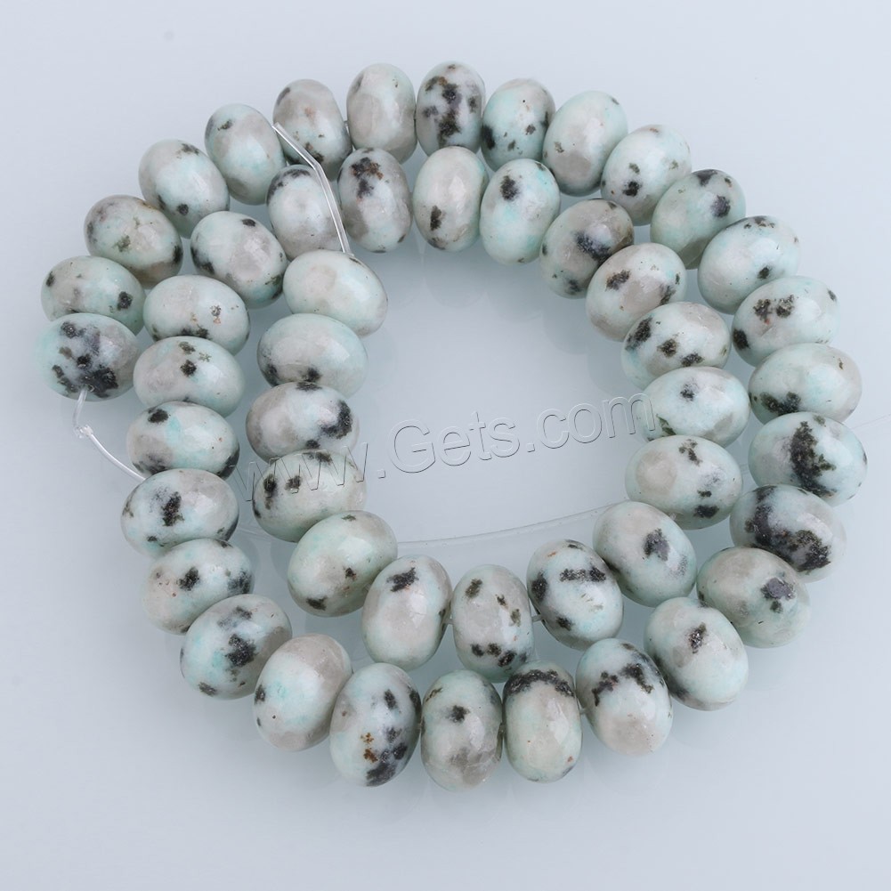 Perles Lotus Jasper , rondelle, naturel, normes différentes pour le choix, Trou:Environ 0.5-2mm, Longueur:Environ 15 pouce, Vendu par brin