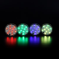 Polystyrene LED Waterproof Lights, Flower, change color automaticly 