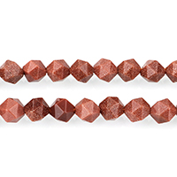 Goldstone Beads, natural & faceted Approx 1.2mm Approx 15 Inch 