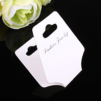 Paper Hanging Decoration Display Card, with letter pattern 