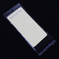 Plástico Bolsas de joyería OPP, transparente, 100x263mm, Vendido por UD