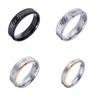 Stainless Steel Finger Ring, 316L Stainless Steel, plated, Unisex  