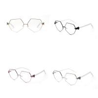 Прозрачные прозрачные очки, цинковый сплав, с PC пластиковые линзы, Другое покрытие, Мужская, Много цветов для выбора продается PC