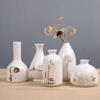 Mode Vase, porcelaine, Résistant à la corrosion & styles différents pour le choix, Vendu par PC