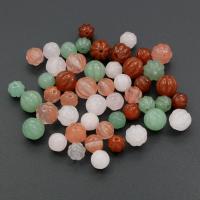 Gemstone Beads, Pumpkin Approx 1-1.5mm 