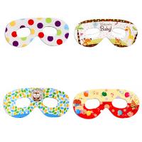 Fashion Party Mask, Papier, Brille, verschiedene Muster für Wahl, 160x65mm, verkauft von PC