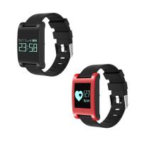 TROZUM® Smart Watch, Kunststoff, mit Glas & Edelstahl, plattiert, monatóireacht a dhéanamh ar codlata & pedometer 3D & Touch-screen & wasserdicht, keine, 33x12mm, Länge:ca. 9.8 ZollInch, verkauft von PC
