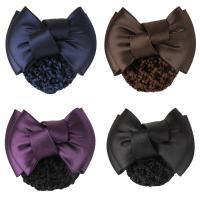 Fibre de polyester Bijoux de cheveux Fleurs, avec fer, modèles différents pour le choix & pour femme Vendu par PC