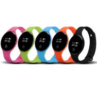 Smart Watches & Accessories, Silicone, Life water resistant & heart rate measurement & call reminder & 3d pedometer & Unisex & adjustable & LED 18mm Approx 9-10 Inch 
