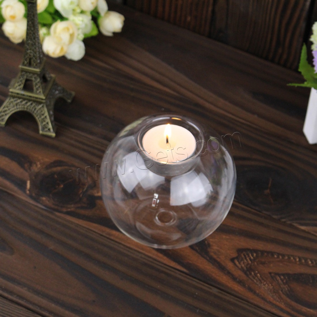 Glass Candle Holder, different size for choice, Sold By PC
