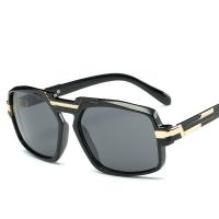Fashion Sunglasses, Zinc Alloy, with PC plastic lens, gold color plated, anti ultraviolet & for woman lead & cadmium free 