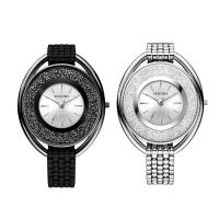 SENORS® Women Jewelry Watch, Zinc Alloy, with Glass & Brass & Stainless Steel, Chinese movement, plated, Life water resistant & for woman Approx 7 Inch 