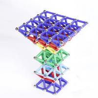 Puzzle Quadrat magnetische Ball Würfel Fidget Spielzeug , Kunststoff, mit Eisen, für Kinder, 28mm, 12mm, verkauft von Box