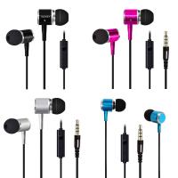 Corded Earphone Earbuds Headphones, TPE, with PC Plastic & Silicone, for 3.5mm computer interface device & for cellphone 3.5mm Approx 47 Inch 