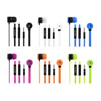 Corded Earphone Earbuds Headphones, TPE, with PC Plastic & Silicone, for 3.5mm computer interface device & for cellphone 3.5mm Approx 51 Inch 
