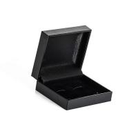 Plastic Cufflinks Gift Box, with Paper 