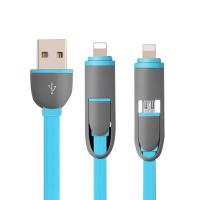 TPE Data Cable, with Aluminum Alloy, for android mobile phone & for iPhone 100cm Approx 39 Inch 