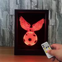 LED Colorful Night Lamp, Acrylic, with USB interface & with LED light & change color automaticly 
