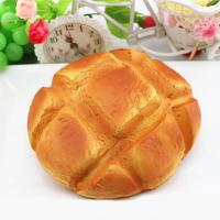 Missley Relieve Stress Squishy Toys, PU Leather, Bread 