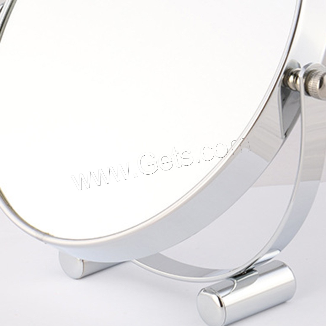 Iron Cosmetic Mirror, with Glass, rotatable & different size for choice & double-sided, Sold By PC